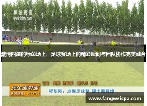 激情四溢的绿茵场上，足球赛场上的精彩瞬间与团队协作完美融合